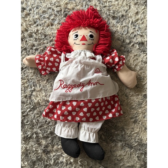 Other - Vtg Raggedy Ann 20" Doll I Love You